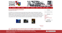 Desktop Screenshot of feuerwehr-zams.at